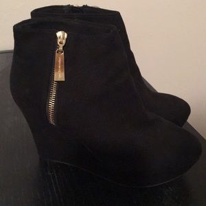 Christian Siriano Black Wedges